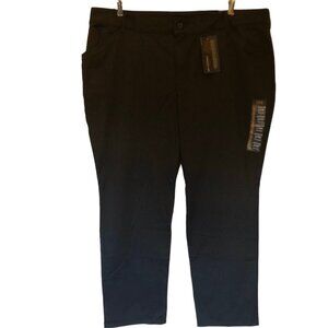 NWT Lee Effortless Wash & Wear gray pants sz 24W